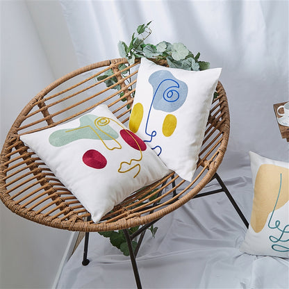 Nordic Embroidered Pillowcase