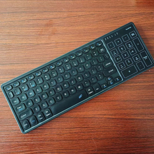 Slimline Backlit Bluetooth Keyboard with Touchpad