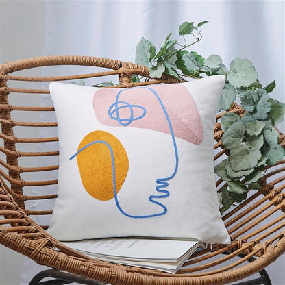Nordic Embroidered Pillowcase