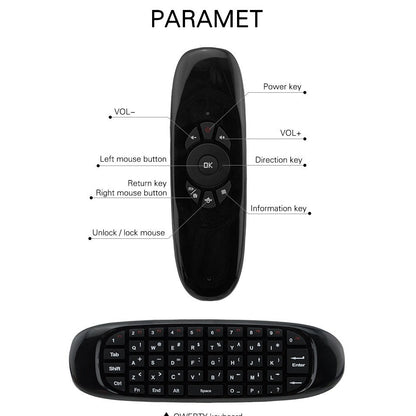 AirMouse C120 Wireless Keyboard Combo
